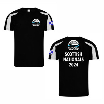 Newcastle Swim Team SCOTTISH NATIONALS 2024 Performance Teeshirt